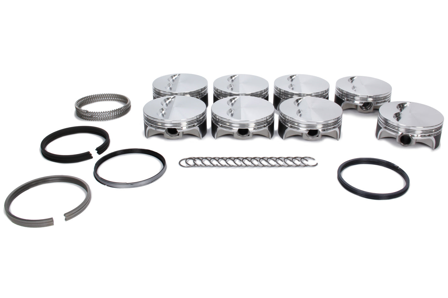 Sportsman Racing Products SBC F/T Pro-Series Piston & Ring Set 4.125 MPN SRP295444 For Chevy