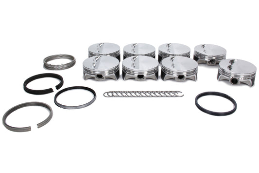 Sportsman Racing Products SBC F/T Pro-Series Piston & Ring Set 4.125 MPN SRP295444 For Chevy