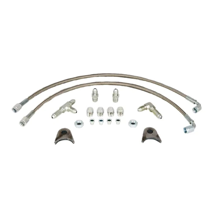 Strange Rear Brake Plumbing Kit w/3an Fittings MPN STGP2384