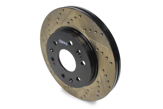 STOPTECH  Sport Cryo Drilled/Slott ed Brake Rotor Front  STP127.66057CR