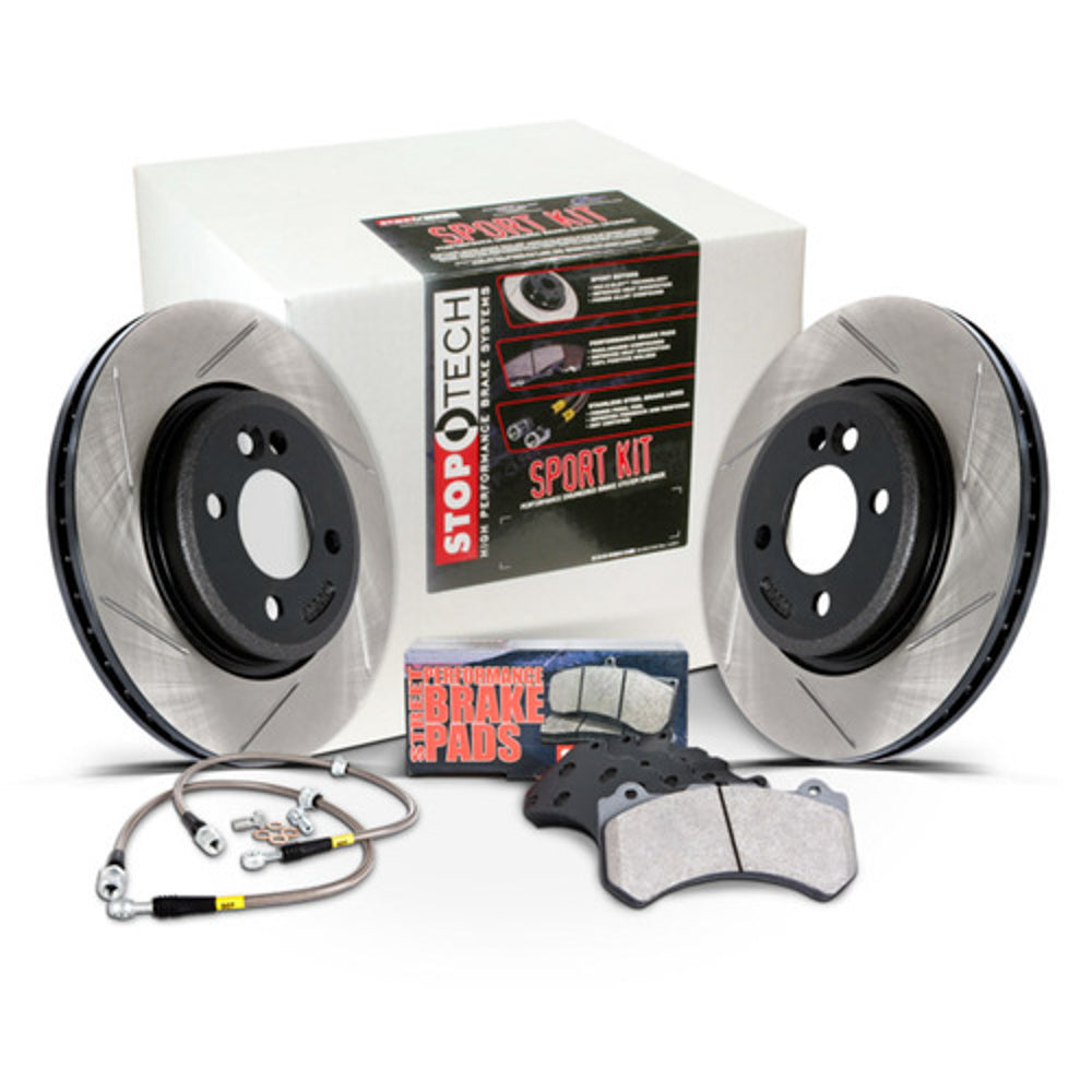 STOPTECH  Sport Axle Pack  Slotted 4 Wheel  STP977.42002