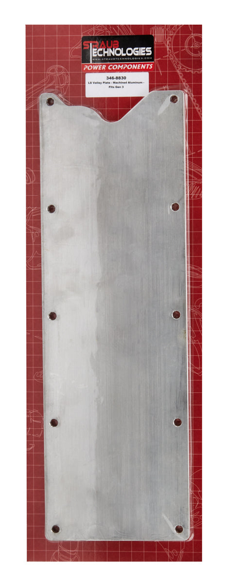 Straub Technologies Inc. LS Valley Cover w/Bolts LS1/LS2/LS3 MPN STT346-8830 For GM LS-Series