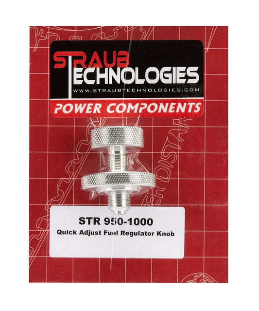 Straub Technologies Inc. Alm. Adjusting Nut Holley Fuel Press Reg. MPN STT950-1000