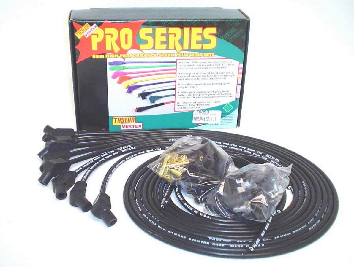 Taylor/Vertex 8mm Black Pro Wire 135 D MPN TAY70053