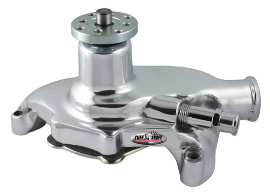 Tuff-Stuff  SBC Water Pump Short Smoothie Chrome   TFS1353NA