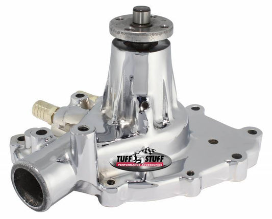 Tuff-Stuff  Ford Water Pump Pass Side Inlet Chrome   TFS1432AA