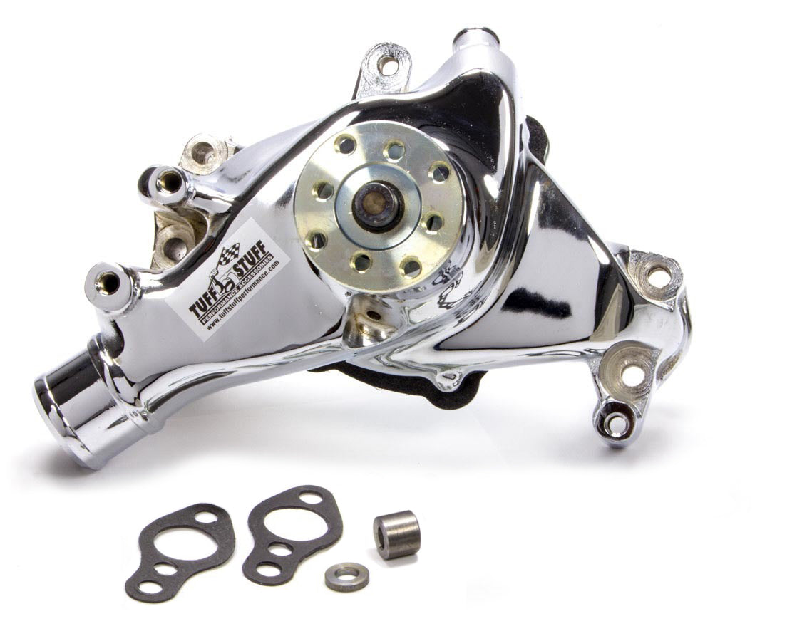 Tuff-Stuff  69-96 SBC Water Pump Long Chrome SuperCool   TFS1448NA