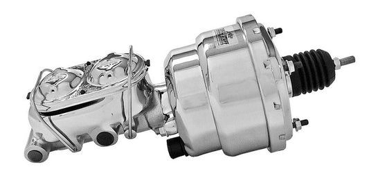 Tuff-Stuff  7in Brake Booster Chrome w/2071 Master Cylinder   TFS2122NA
