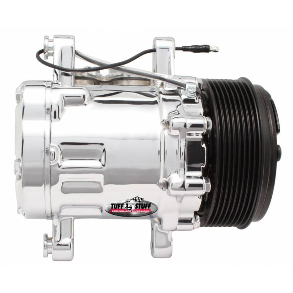 Tuff-Stuff  Peanut A/C Compressor R134A Polished 8 Groove   TFS4517NB8G