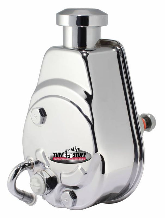 Tuff-Stuff GM Power Steering Pump Keyed shaft chrome MPN TFS6171A For GM Fullsize SUV, Truck 1964-74