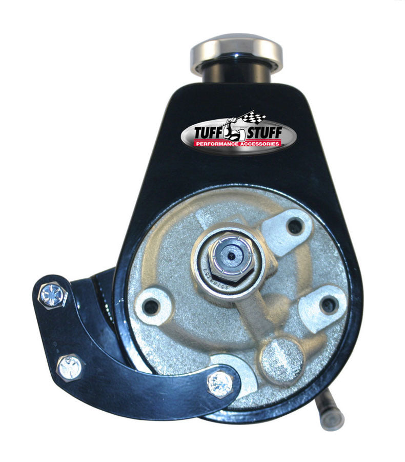 Tuff-Stuff  SBC Power Steering Brckt SWP Black   TFS6504B