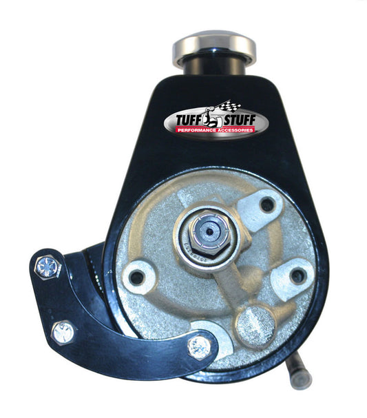 Tuff-Stuff  SBC Power Steering Brckt SWP Black   TFS6504B