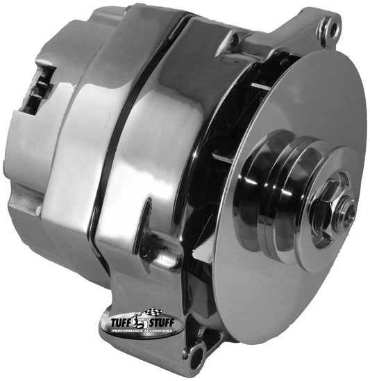 Tuff-Stuff  GM Alternator 80 Amp Ext Reg Chrome   TFS7102NA