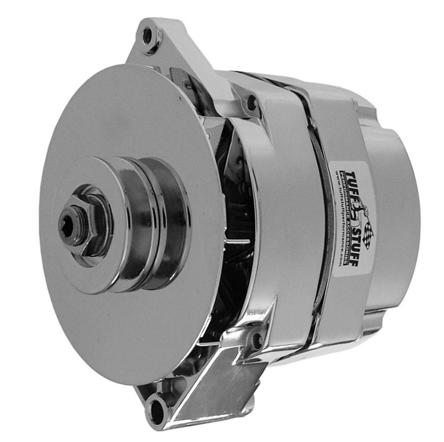 Tuff-Stuff  GM Alt w/Int Reg 80 Amp Polished 1-Wire V Groove   TFS7127NBP