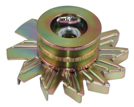 TUFF-STUFF  Alternator Gold Zinc Fan And Pulley Combo   TFS7600BD