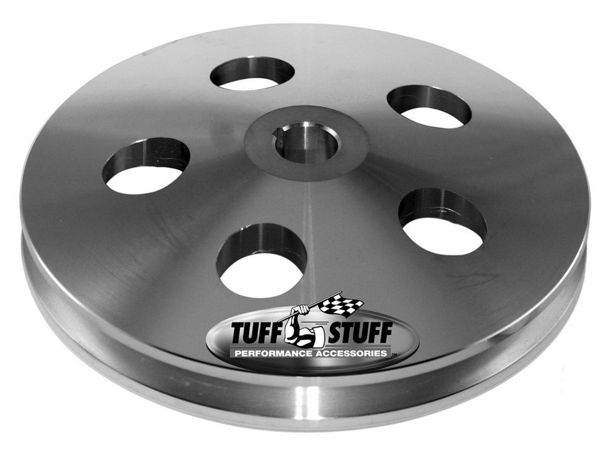 Tuff-Stuff Power Steering Pump Pulley Chrome MPN TFS8488A