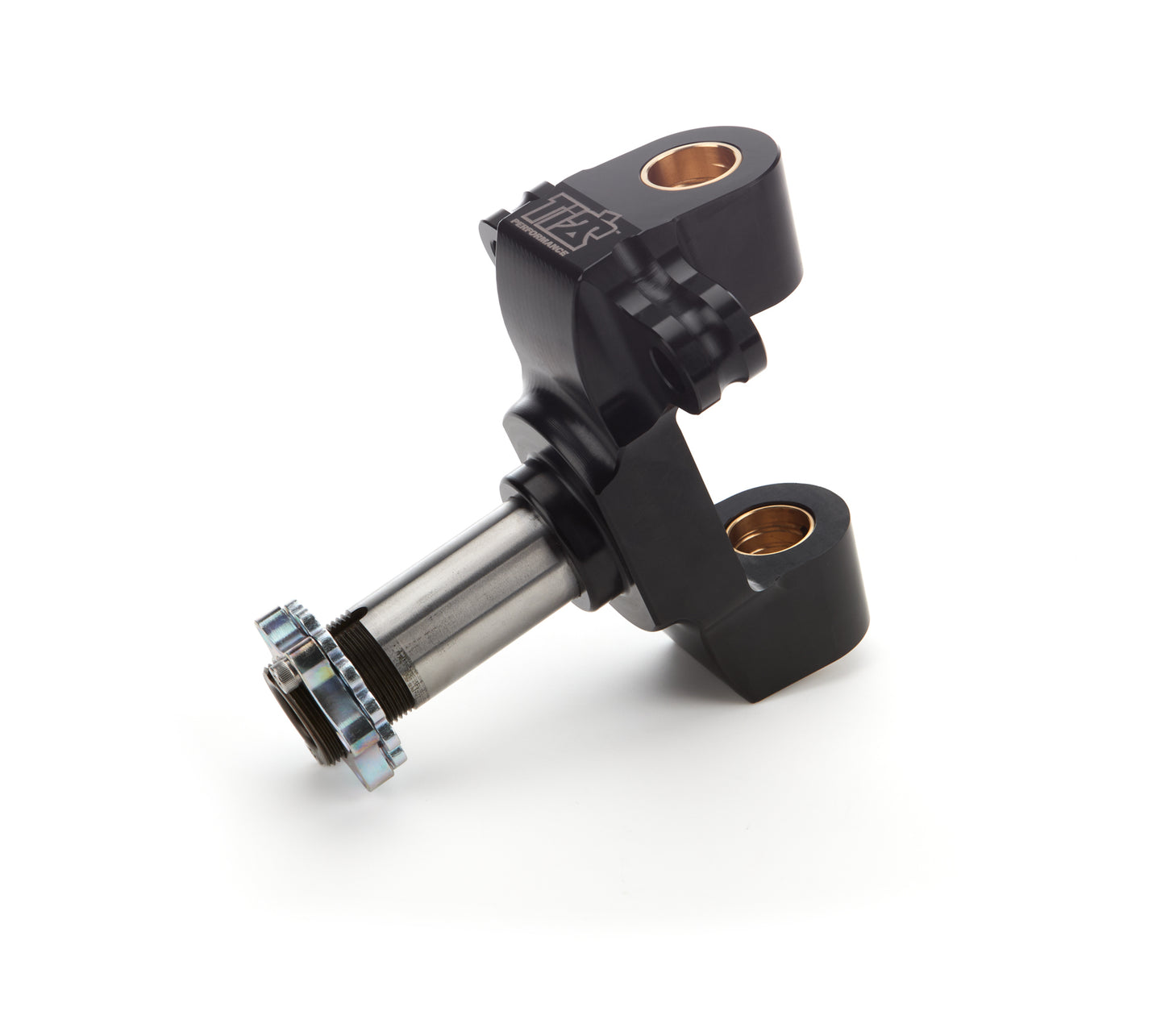 Ti22 Performance Spindle With Steel Snout W/ Lock Nut Black MPN TIP2850 Sprint Car