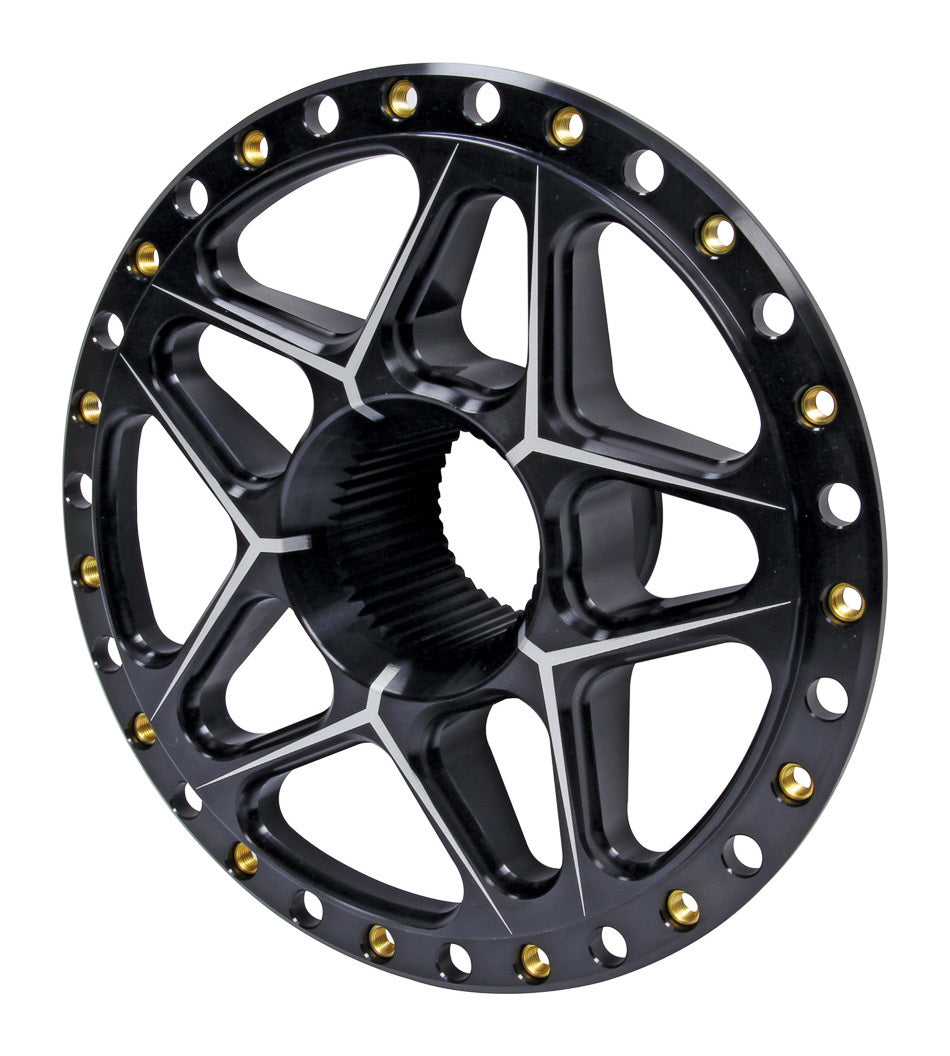 Ti22 Performance  Splined Wheel Center Black   TIP2890