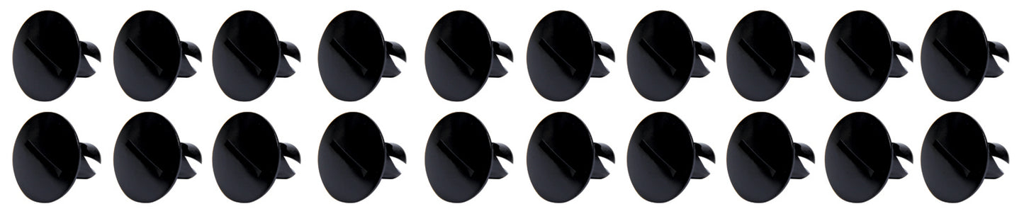 Ti22 Performance Large Head Dzus Buttons .500 Long 10 Pack Black MPN TIP8110