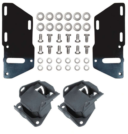 Trans-Dapt 82-97 S-10 2wd 4.3L To SBC Motor Mounts MPN TRA4671 For Chevy, GM Truck, TH350