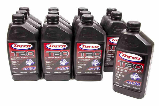 TORCO  TBO 30w Premium Break-In Oil Case/12-1 Liter   TRCA100030C