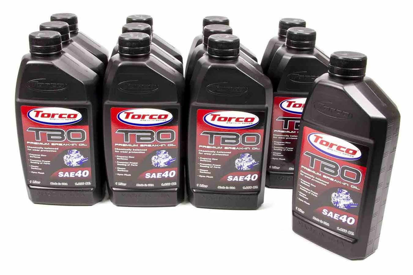 TORCO  TBO 40w Premium Break-In Oil Case/12-1 Liter   TRCA100040C