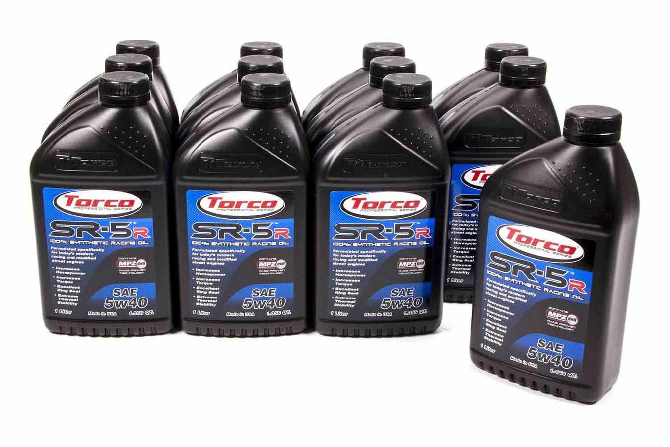 TORCO  SR-5 Synthetic Oil 5w40 Case/12-1 Liter   TRCA150540C