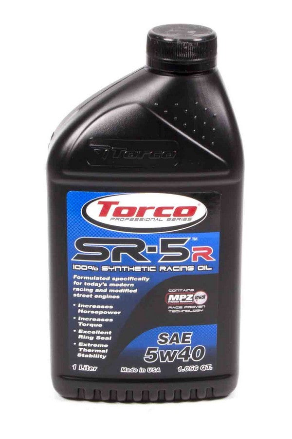 TORCO  SR-5 Synthetic Oil 5W40 1 Liter   TRCA150540CE