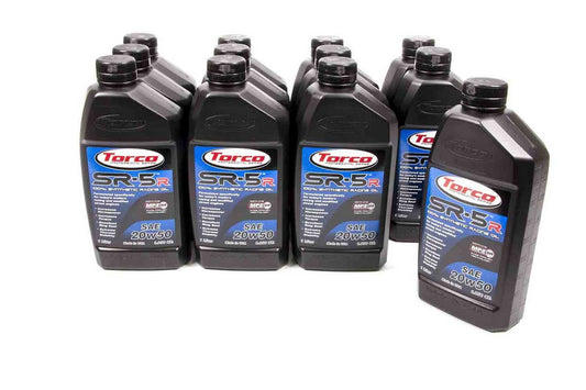 TORCO  SR-5 Synthetic Oil 20w50 Case/12-1 Liter   TRCA152050C