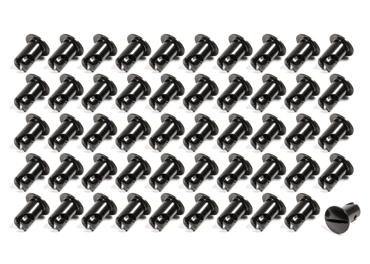 Triple X Race Components Oval Head Button Alum Black .500 Long 50 Pack MPN TXRCH-4401-50-BLK