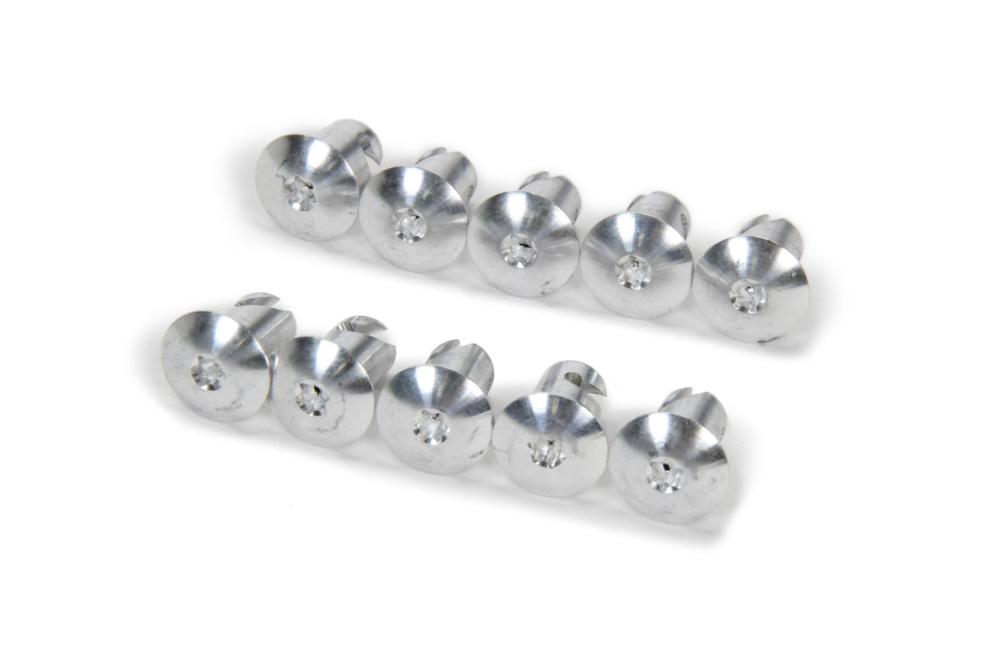 TRIPLE X RACE COMPONENTS  Torx Head Button Alum .500 Long 10pk   TXRCH-4417-10