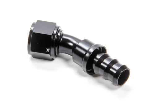 Triple X Race Components #12 30 Degree Hose End Push Lock MPN TXRHF-13012-BLK