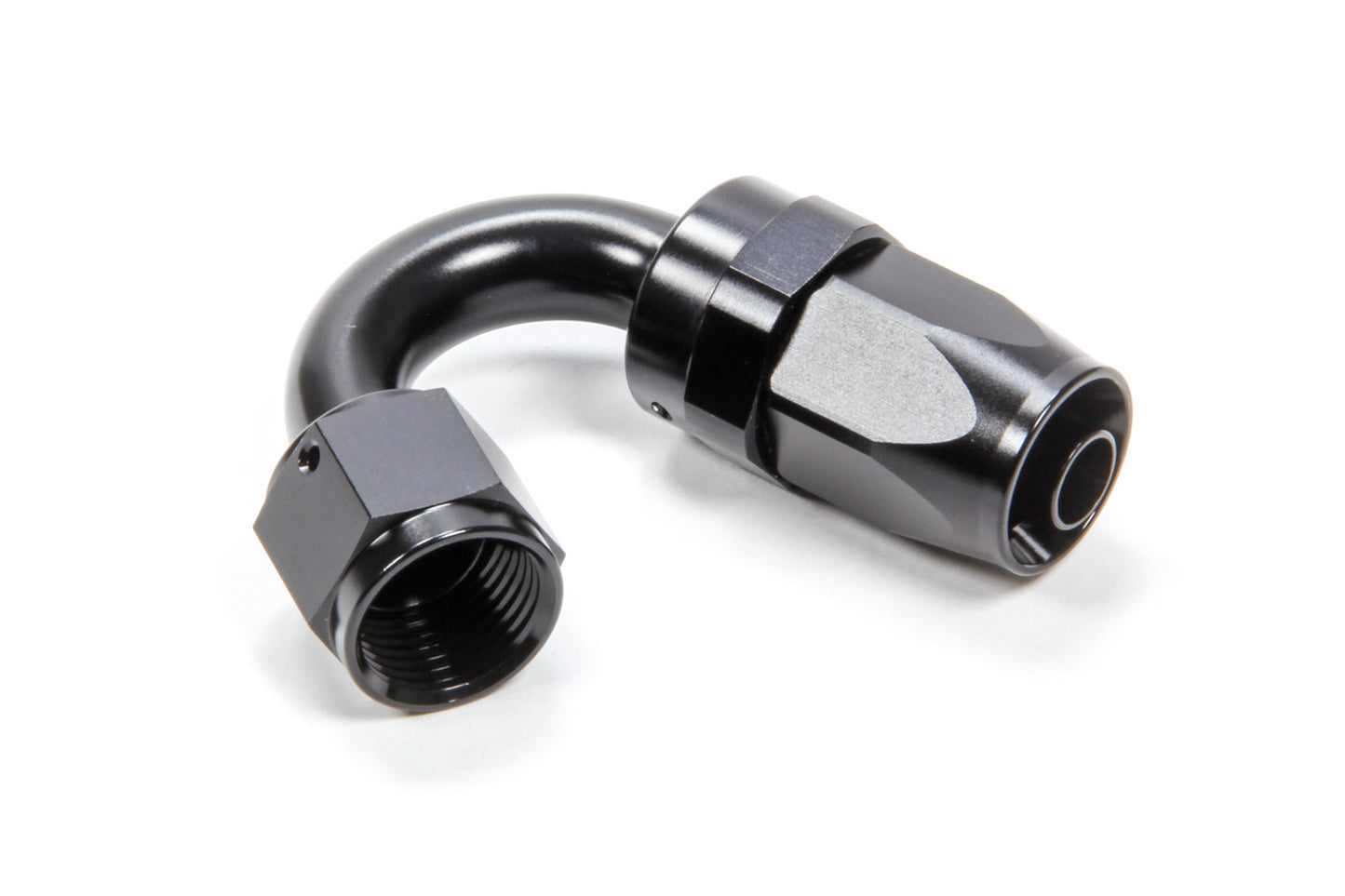 TRIPLE X RACE COMPONENTS  #6 150 Degree Swivel Hose End  TXRHF-25006-BLK