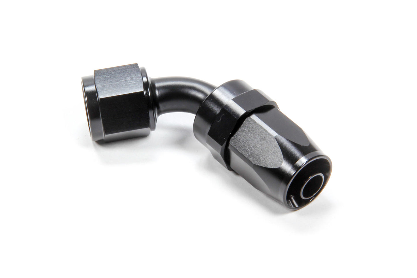 TRIPLE X RACE COMPONENTS  #6 60 Degree Swivel Hose End  TXRHF-26006-BLK