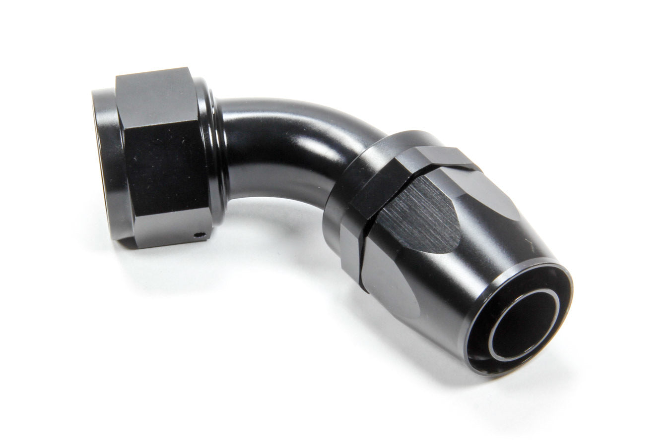 TRIPLE X RACE COMPONENTS  #16 60 Degree Swivel Hose End  TXRHF-26016-BLK