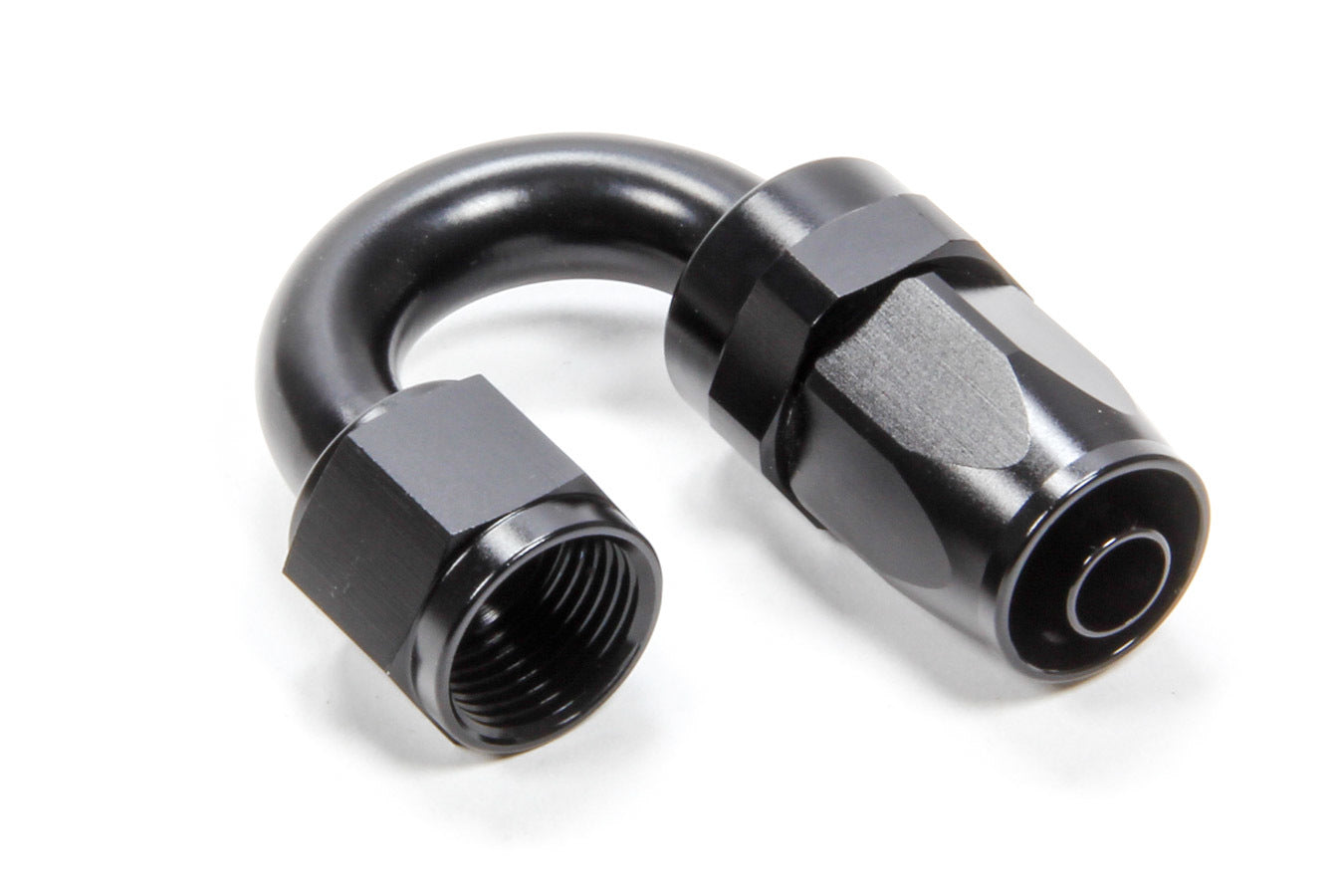 Triple X Race Components #8 180 Degree Swivel Hose End MPN TXRHF-28008-BLK