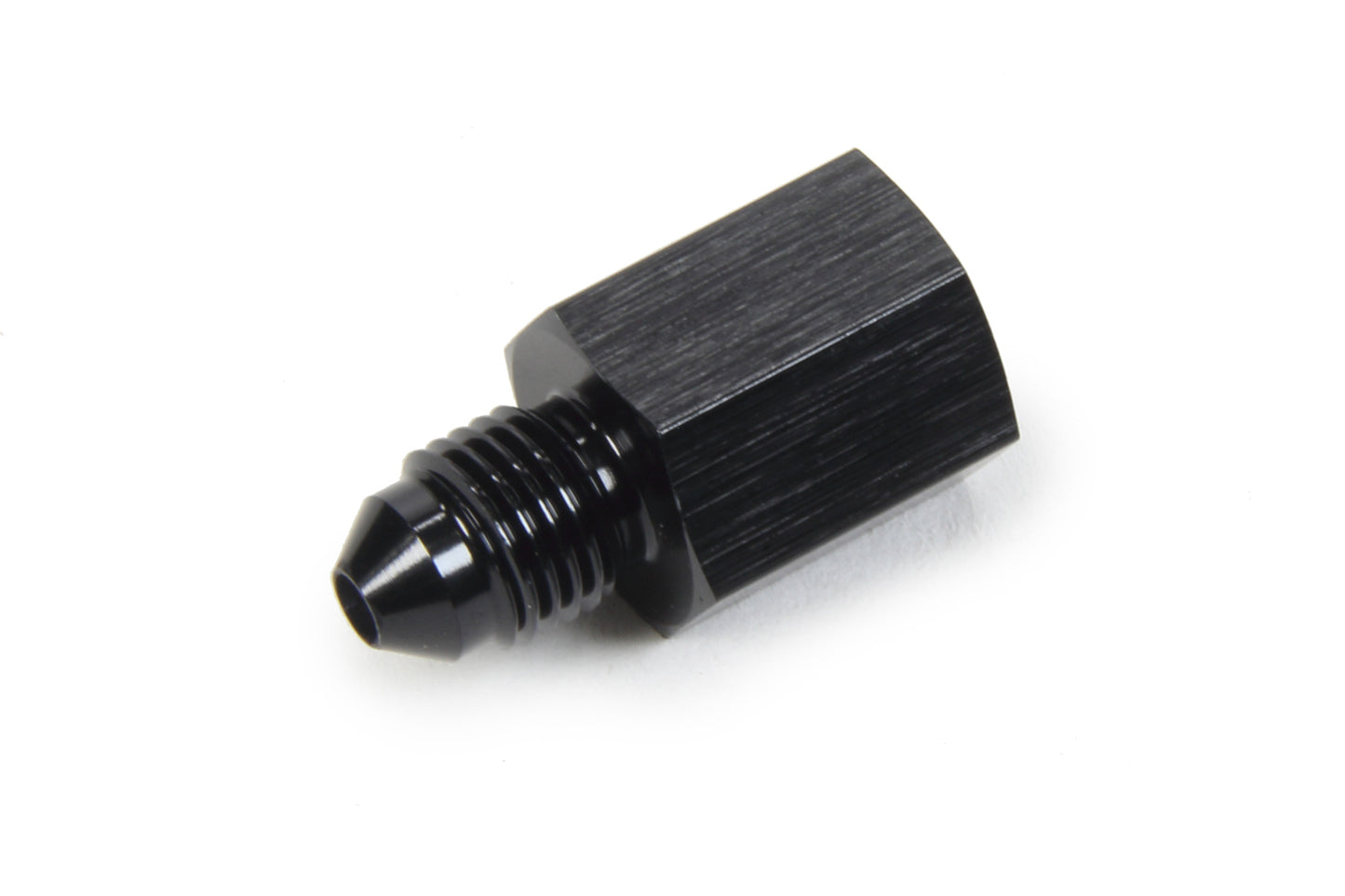 TRIPLE X RACE COMPONENTS  Gauge Adapter #3 Male x 1/8 NPT Female   TXRHF-34031-BLK