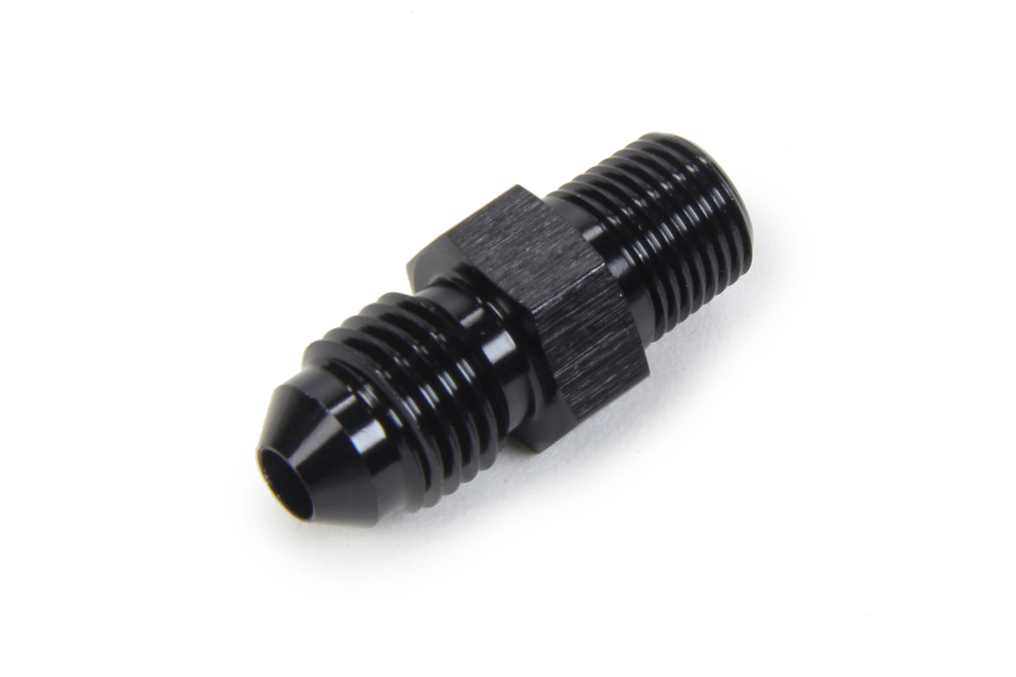 TRIPLE X RACE COMPONENTS  AN to NPT Straight #4 x 1/8   TXRHF-90041-BLK