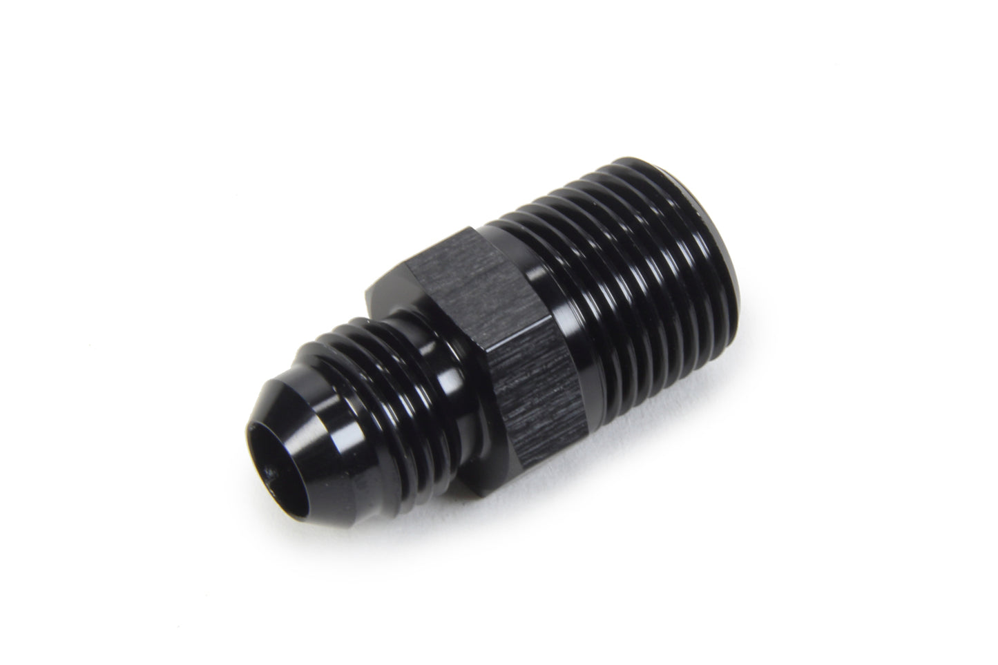 TRIPLE X RACE COMPONENTS  AN to NPT Straight #6 x 3/8   TXRHF-90063-BLK