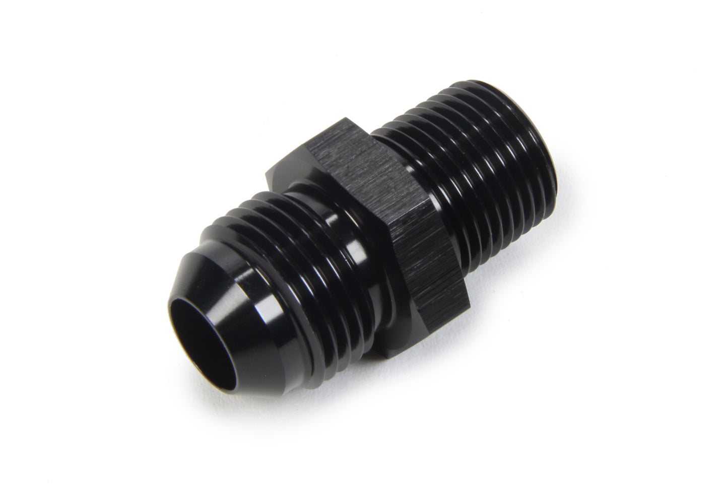 TRIPLE X RACE COMPONENTS  AN to NPT Straight #8 x 3/8   TXRHF-90083-BLK