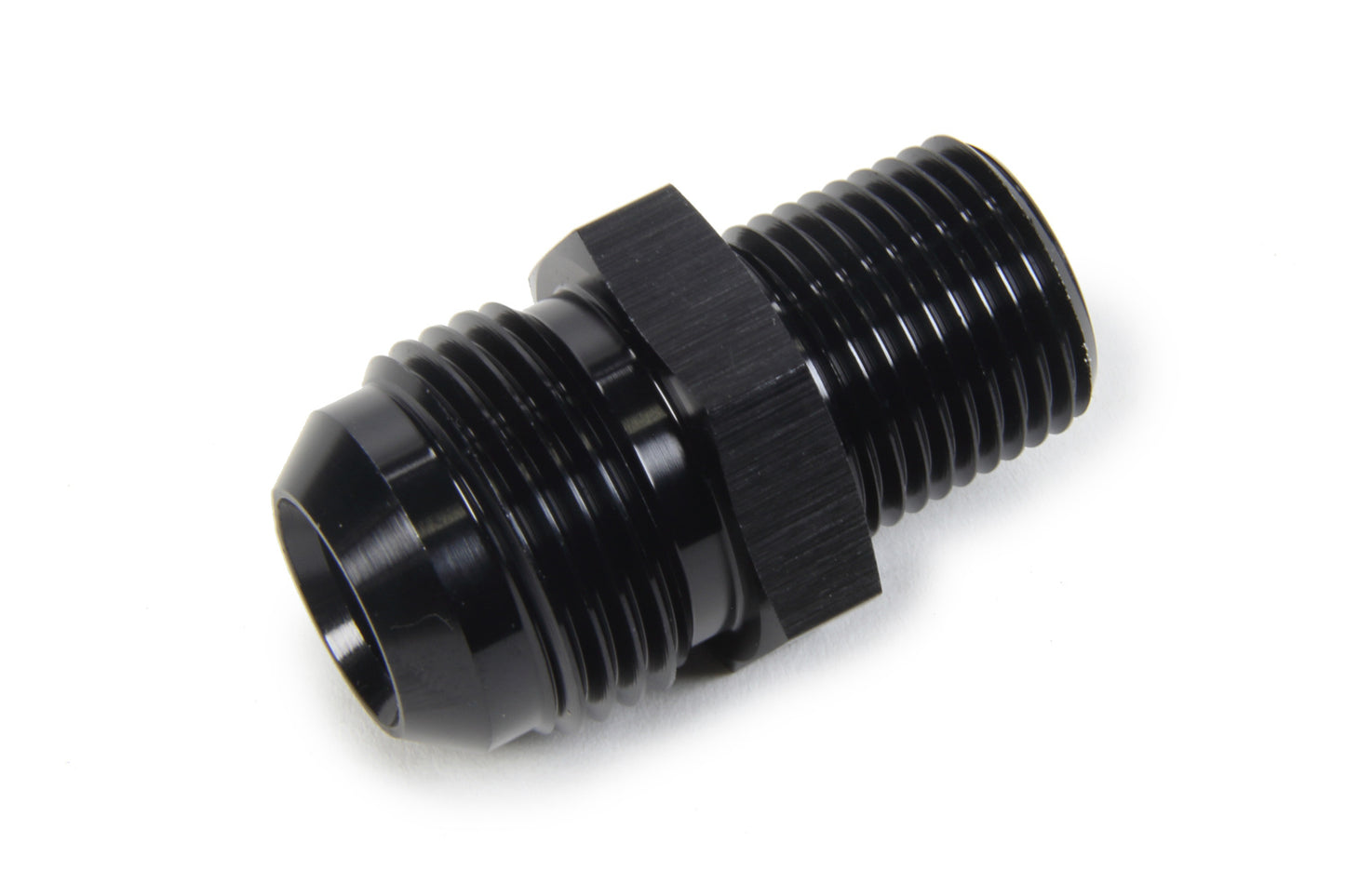 TRIPLE X RACE COMPONENTS  AN to NPT Straight #12 x 1/2  TXRHF-90124-BLK