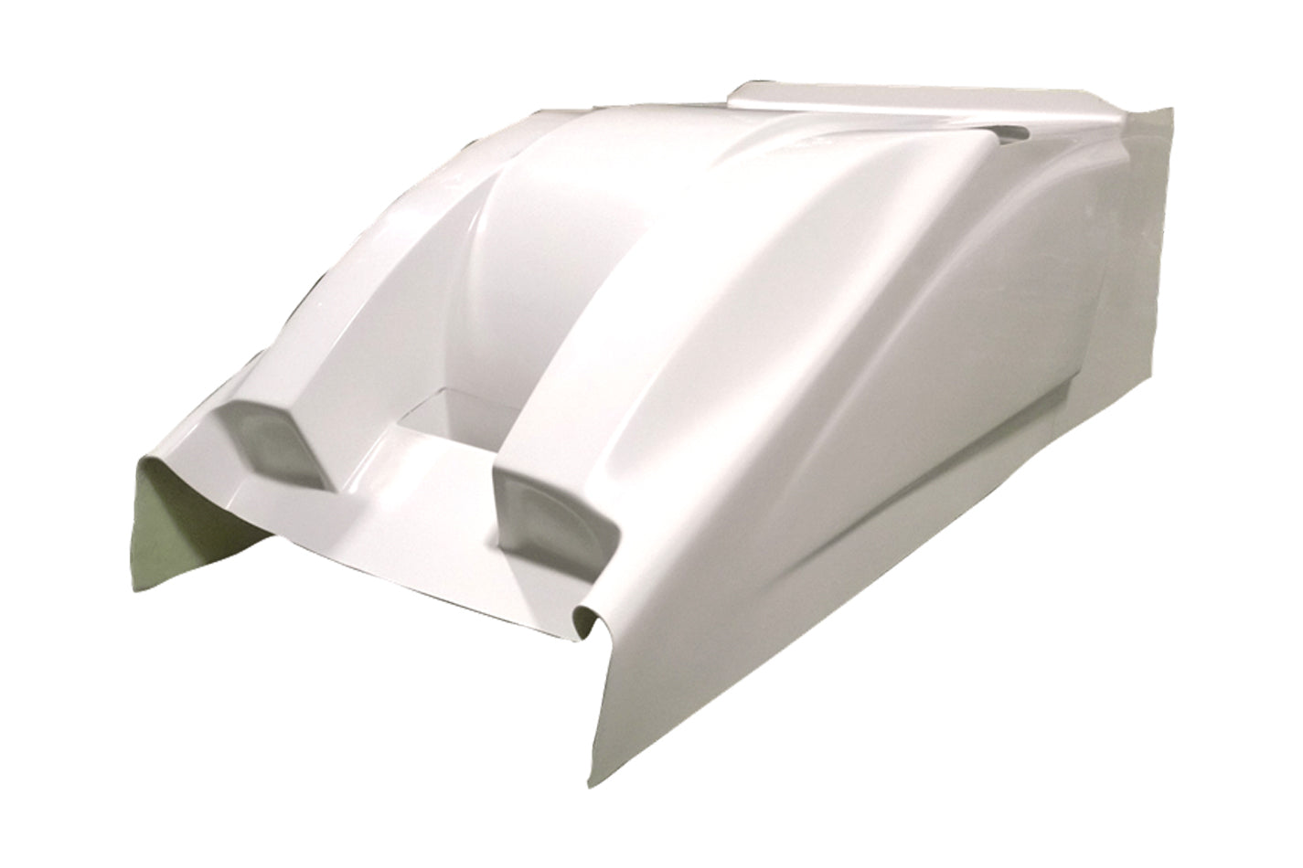 Triple X Race Components Dual Duct Cool Air Hood White Sprint Car MPN TXRSC-BW-0051 Sprint Car