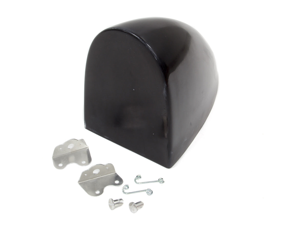 TRIPLE X RACE COMPONENTS  Aero Fuel Tank Cover Black With Brackets  TXRSC-BW-9933-BLK