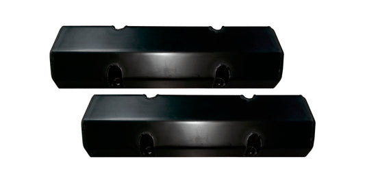 Triple X Race Components Valve Cover Set SBC Billet Rail Black MPN TXRSC-EG-0003BLK For Chevy