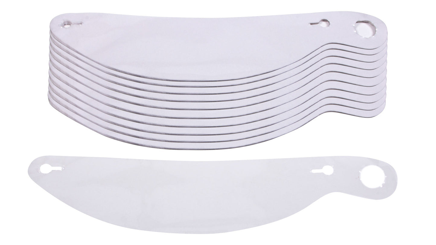 Ultra Shield Tearoffs 11.75in Curved IMP Vapor / Charger MPN ULT01230