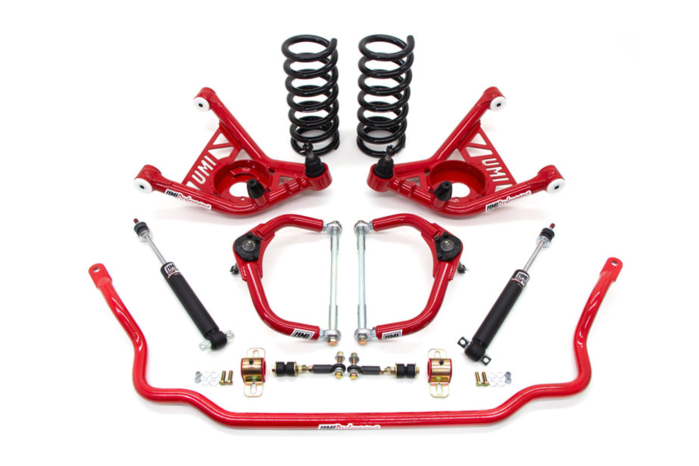 UMI PERFORMANCE  70-81 GM F-Body Front Handling Kit Lowers 2in   UMI266602-R