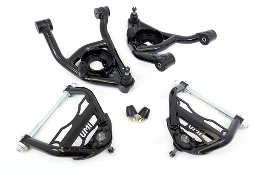 Umi Performance 64-72 GM A-Body Tubular Up & Low Front A-Arm Kit MPN UMI403133-B For GM A-Body 1964-72