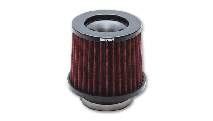 VIBRANT PERFORMANCE  The Classic Performance Air Filter 3In Inlet ID   VIB10923