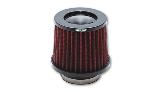 VIBRANT PERFORMANCE  The Classic Performance Air Filter 4In Inlet ID   VIB10925