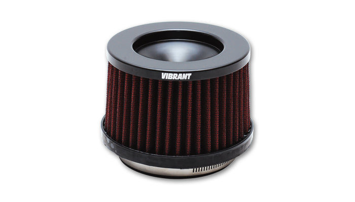 VIBRANT PERFORMANCE  The Classic Performance Air Filter 4In Inlet ID   VIB10931